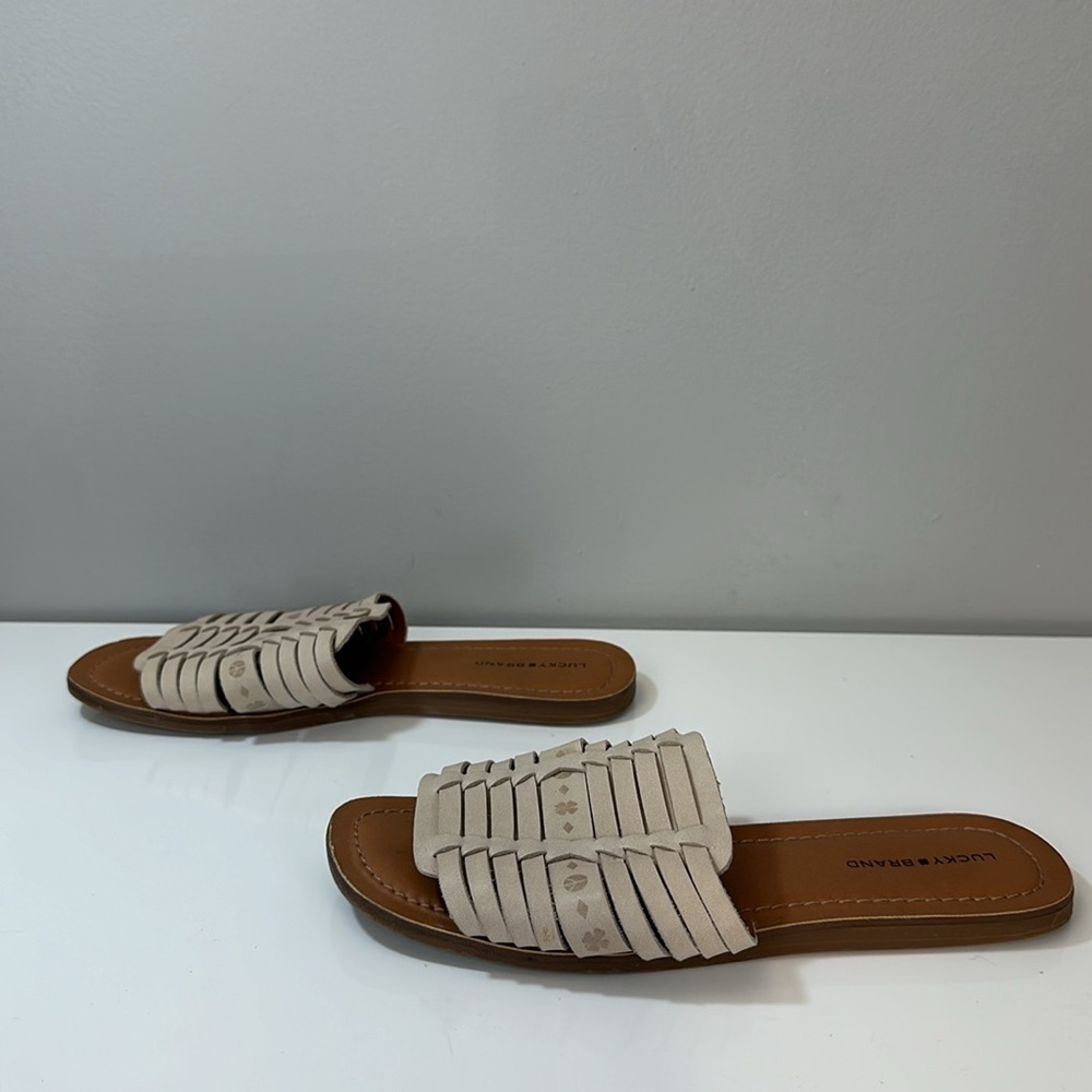 Lucky Brand Baneen Slide Sandals Size 10 - Picture 4 of 16